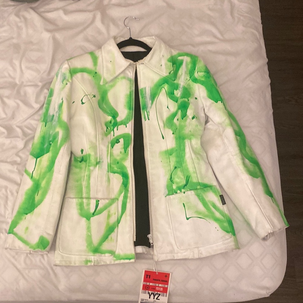 Green Leather Jacket